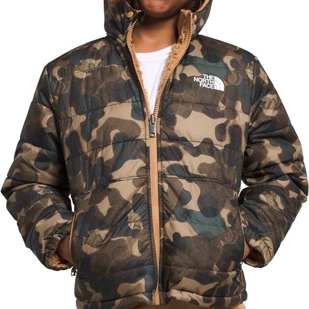 The North Face Boys’ Reversible Mt Chimbo Full-Zip Hooded Jacket